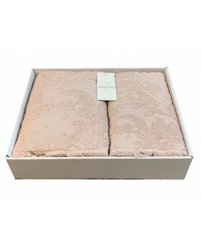 Набор полотенец Tivolyo Home Regina krem 50x100; 75x150