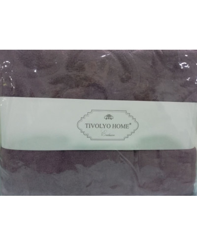 Набор полотенец Tivolyo Home Baroc murdum 50x90; 90x150