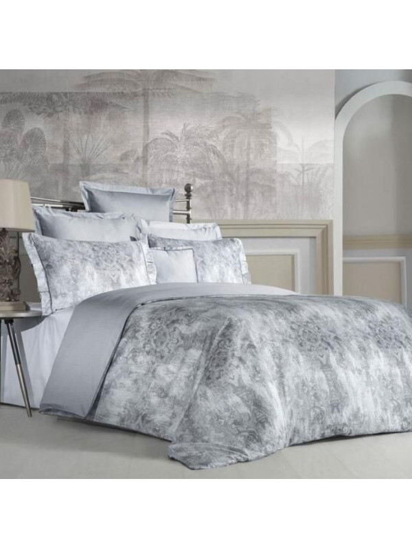 Постільна білизна Sarev Tripoli gri сатин Делюкс 300ТС сімейна