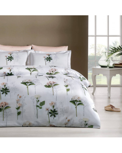 Постільна білизна Tivolyo Home Nadine делюкс сатин сімейна