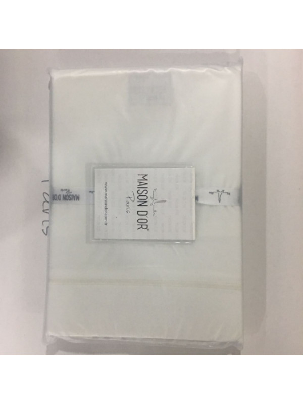 Наволочки Maison D'or сатин Embroidery Цвет кремовый