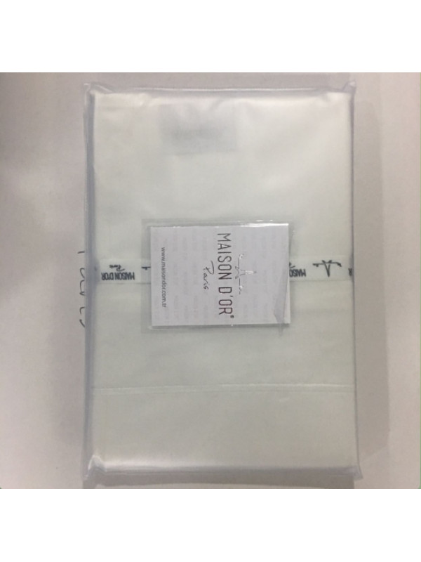 Наволочки Maison D'or сатин  Цвет белый