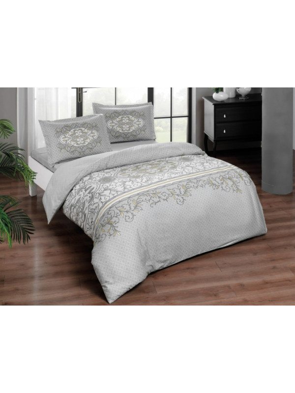 Постільна білизна Tac сатин Dalida gri v03 євро