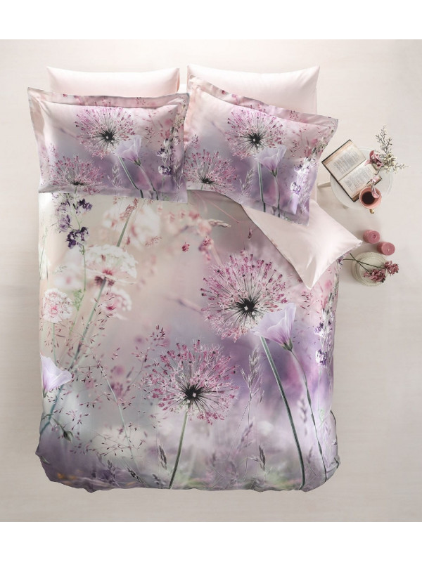 Постільна білизна Tivolyo Home Dandelion делюкс сатин сімейна