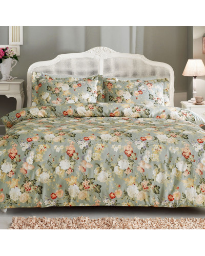 Постельное белье Tivolyo Home Angelica делюкс сатин семейное