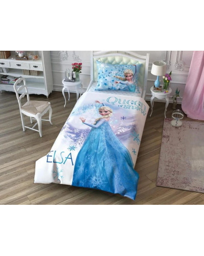 Подростковое постельное белье Tac Disney Frozen cek ранфорс полуторное