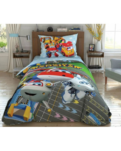 Подростковое постельное белье Tac Disney Harika Kanatlar runway ранфорс полуторное