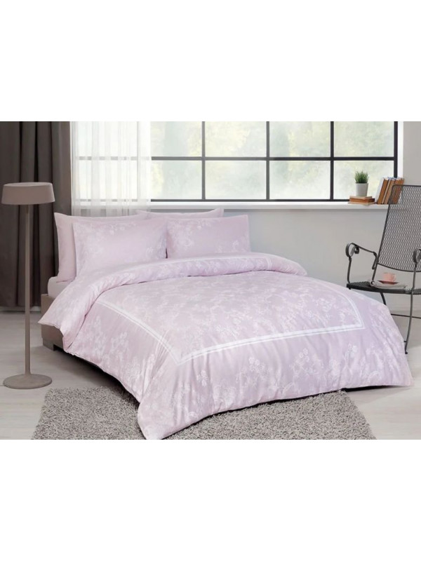 Постельное белье Tac сатин Clara lila евро