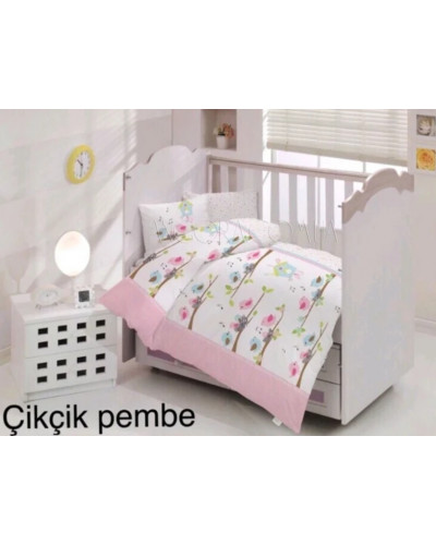 Постельное белье Аltinbasak ранфорс детское , Cikcik Pembe Цвета: розовый