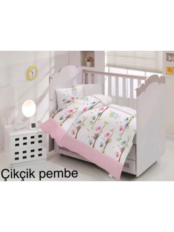 Постельное белье Аltinbasak ранфорс детское , Cikcik Pembe Цвета: розовый Постельное белье Аltinbasak ранфорс детское , Cikcik Pembe Цвета: розовый