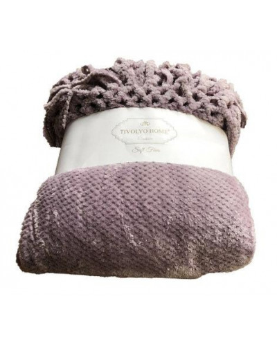 Плед Tivolyo Home Nappa Favo soft murdum флис 200x220
