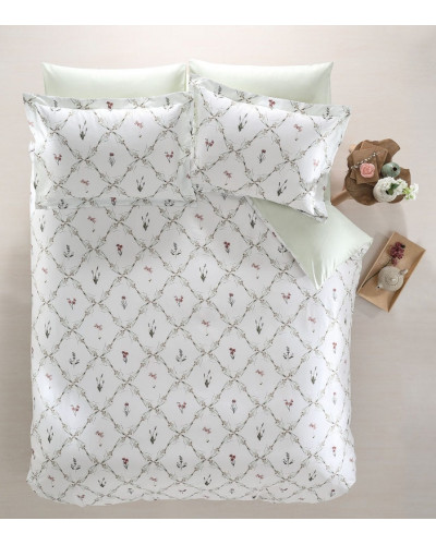 Постельное белье Tivolyo Home Mirabel делюкс сатин евро