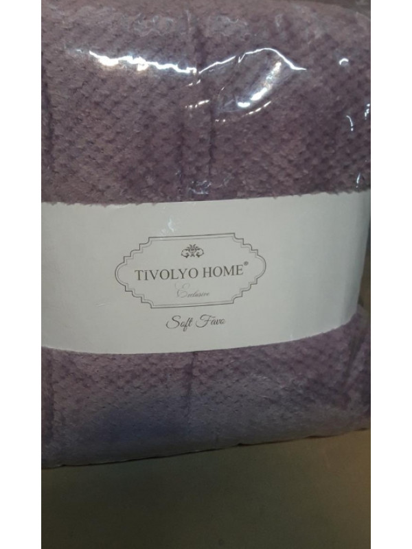 Плед Tivolyo Home Favo soft murdum флис 200x220