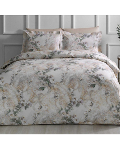 Постельное белье Tivolyo Home Nikita делюкс сатин семейное