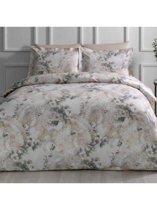 Постельное белье Tivolyo Home Nikita делюкс сатин семейное