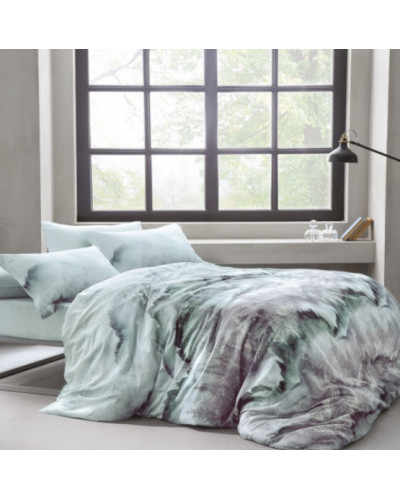 Постельное белье Tivolyo Home Forest делюкс сатин семейное