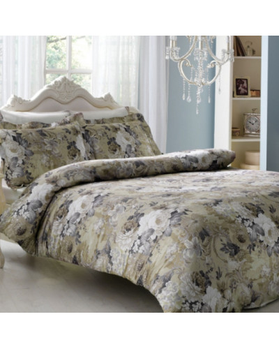 Постельное белье Tivolyo Home Queen делюкс сатин жатый шёлк семейное