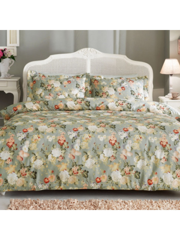 Постельное белье Tivolyo Home Angelica делюкс сатин полуторный