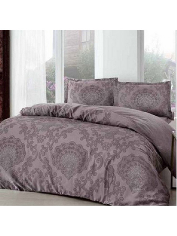 Постельное белье Tac  сатин(100%хлопок) Violet murdum v03  Цвета: фиолетовый