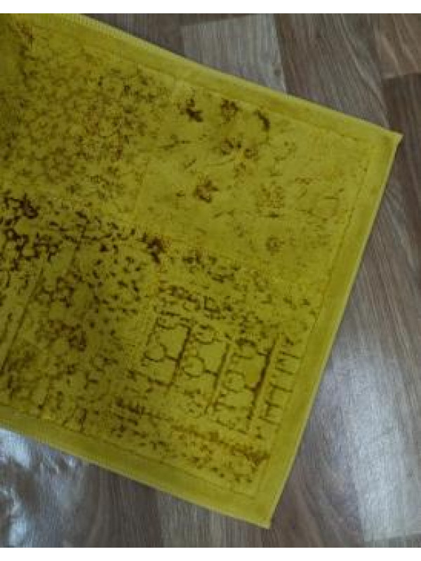 Набор ковриков в ванную Maison D'or Gardiner hardal горчичный 60x100+50x60