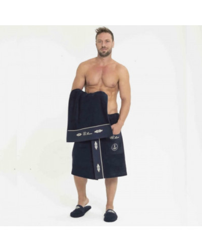 Мужской набор для сауны Tivolyo Home Marine lacivert