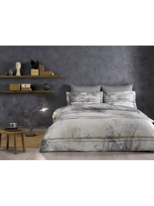 Постельное белье Tivolyo Home Marble делюкс сатин евро