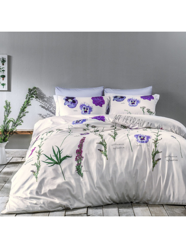 Постельное белье Tivolyo Home Frezia делюкс сатин полуторное