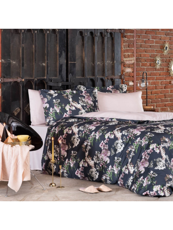 Постельное белье Tivolyo Home Lavinia делюкс сатин полуторное