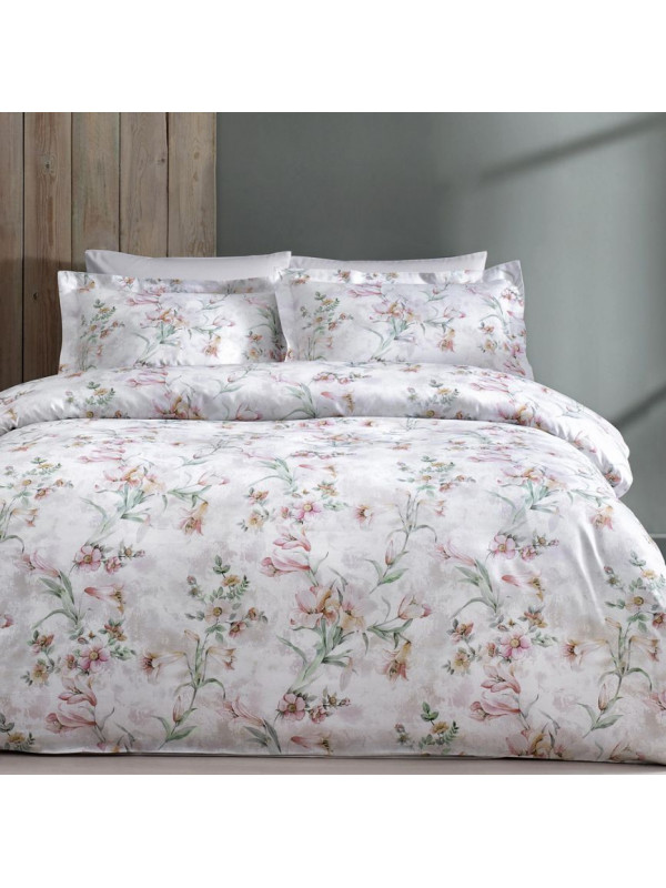 Постельное белье Tivolyo Home Adoria делюкс сатин семейное