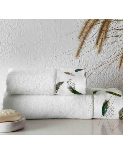 Набор полотенец Tivolyo Home Gala krem 50x100; 75x150