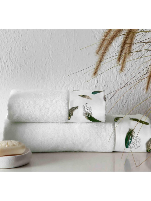 Набор полотенец Tivolyo Home Gala krem 50x100; 75x150