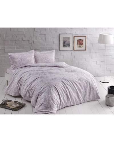 Постельное белье Tac Castillo Lila сатин семейное