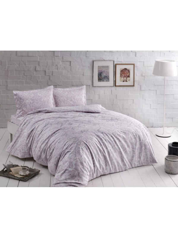 Постельное белье Tac Castillo Lila сатин семейное