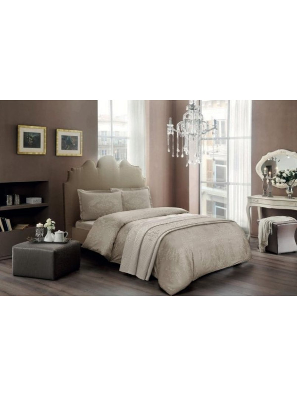 Постельное белье Tac Angel Gold сатин семейное