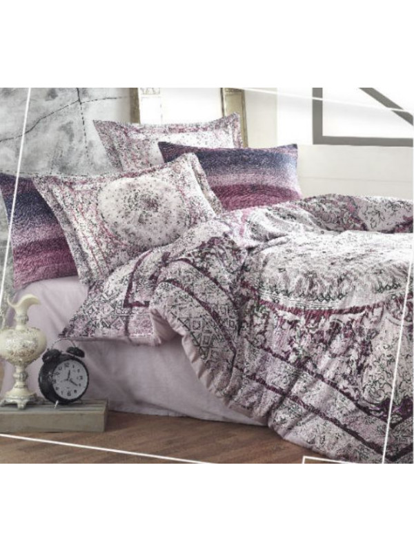 Постельное белье Dantela Lina murdum сатин digital евро