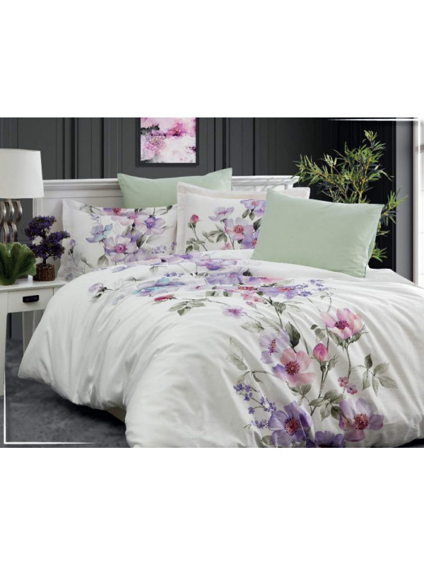 Постельное белье Dantela Azelya сатин digital евро