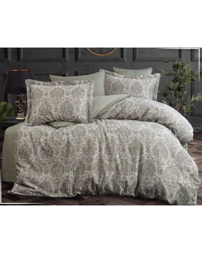 Постельное белье Dantela Carolina haki жаккард евро