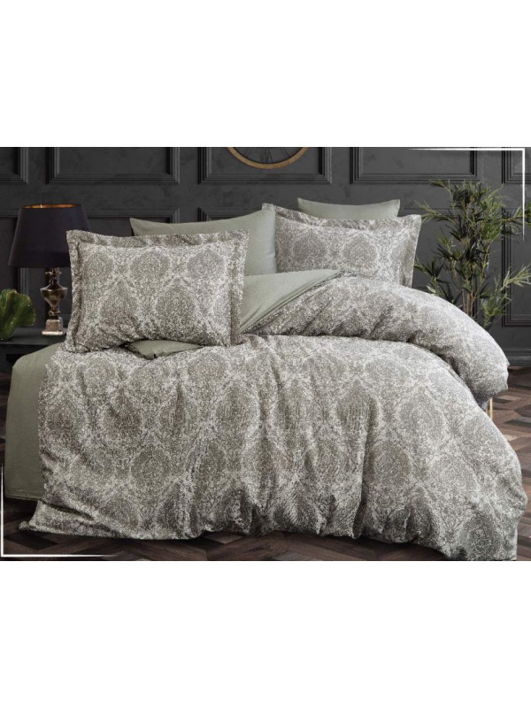 Постельное белье Dantela Carolina haki жаккард евро