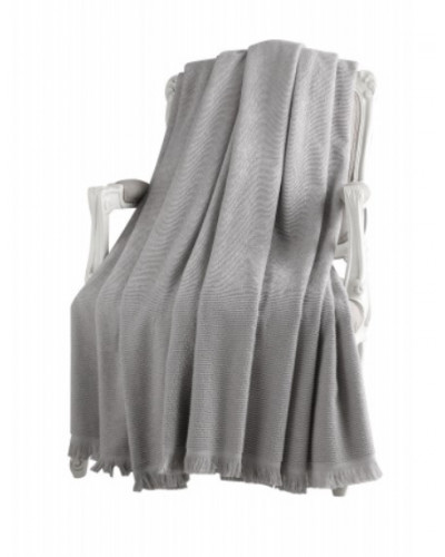 Покривало махрове Tivolyo Home Natural Slim gri 220x240