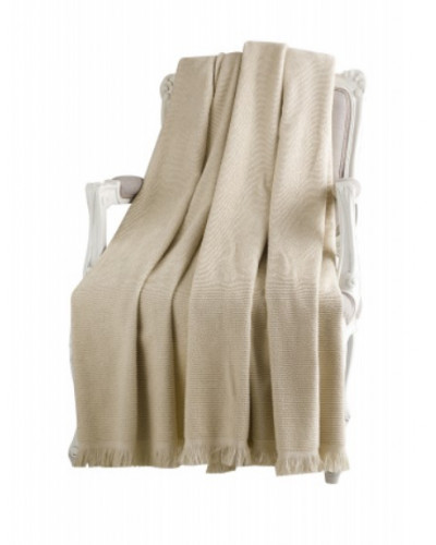 Махровая простынь Tivolyo Home NATURAL SLIM bej евро