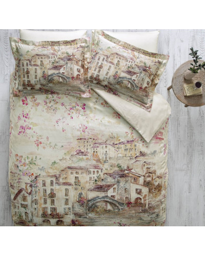 Постельное белье Tivolyo Home Sienna делюкс сатин полуторное