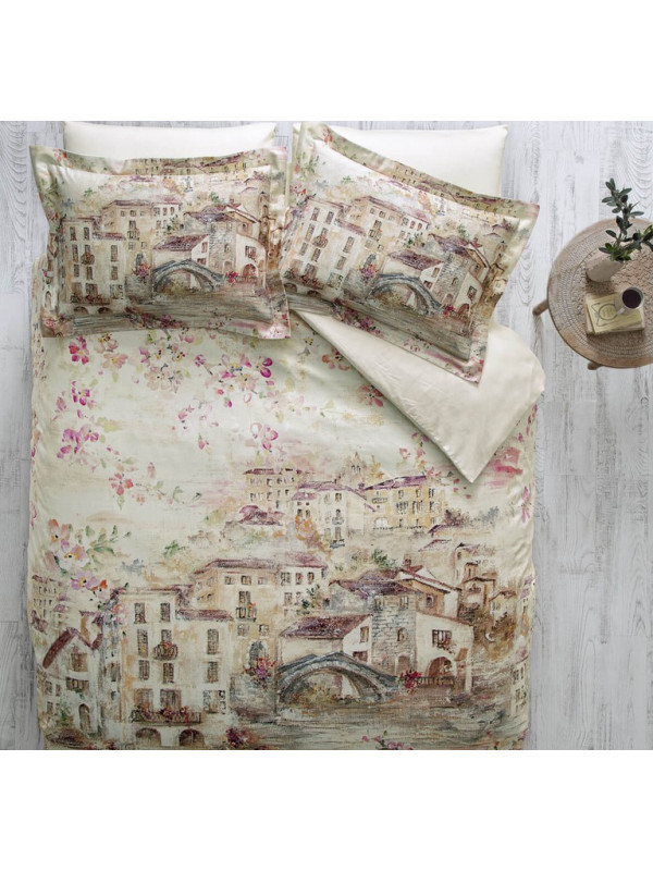 Постельное белье Tivolyo Home Sienna делюкс сатин полуторное