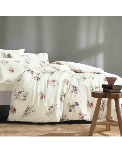 Постільна білизна Tivolyo Home Fiorista делюкс сатин євро