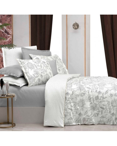 Постельное белье Sarev Orlina gri сатин делюкс 300ТС евро