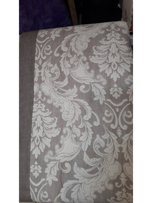 Покрывало Tekstilno лен 200x230 бежевый