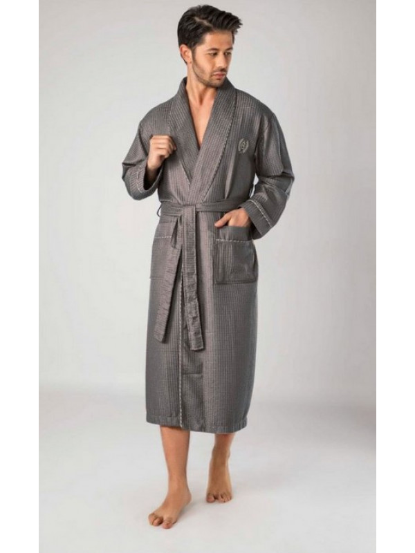 Халат мужской nusa вафельный модель 12680 tas, xxxl