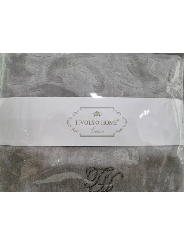 Набор полотенец Tivolyo Home Baroc gri 30x50; 50x90; 90x150