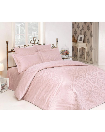 Постільна білизна Prima casa Ottoman Powder жаккард  євро