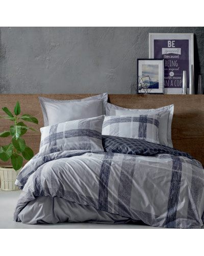 Постельное белье Cotton box Miranda gri ранфорс евро