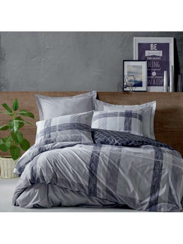 Постельное белье Cotton box Miranda gri ранфорс евро